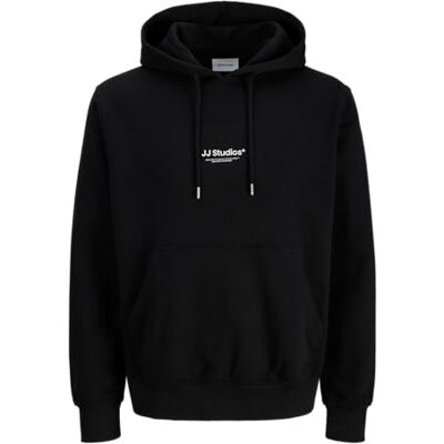 JACK & JONES Jjesoho Sweat Hood Noos, svart, XXL JACK & JONES Jjesoho Sweat Hood Noos, svart, XXL