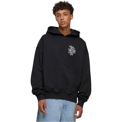 Tee Not Like Us Oversize Hoody, svart, XS plus size Tee Not Like Us Oversize Hoody, svart, XS plus size