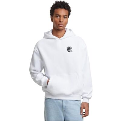 Tee Artists Gallery Fluffy Hoody, Vit, XL Tee Artists Gallery Fluffy Hoody, Vit, XL
