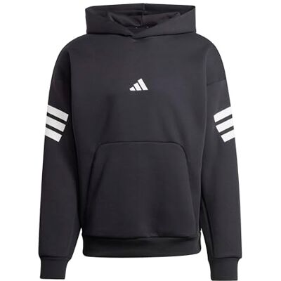 adidas Mezczyzni FUTURE ICONS THREE STRIPES HOODIE, black, 3XL adidas Mezczyzni FUTURE ICONS THREE STRIPES HOODIE, black, 3XL