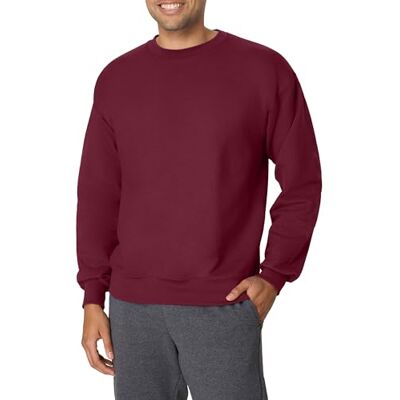 Hanes herr EcoSmart Midweight Fleece sweatshirt bomullsblandning huvtröja huvtröja, ogenomskinlig, Burgund, XXL Hanes herr EcoSmart Midweight Fleece sweatshirt bomullsblandning huvtröja huvtröja, ogenomskinlig, Burgund, XXL