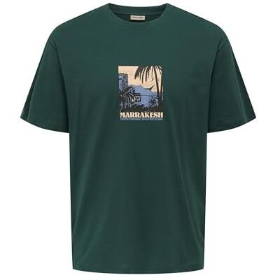 Only & Sons Onsbeane Rhaba Ss RLX Tee, Mörkt hav, XXL Only & Sons Onsbeane Rhaba Ss RLX Tee, Mörkt hav, XXL