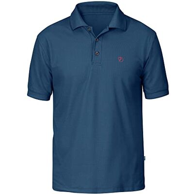 Fjällräven herr t-shirt Crowley Pique Farbror blå Medium Fjällräven herr t-shirt Crowley Pique Farbror blå Medium