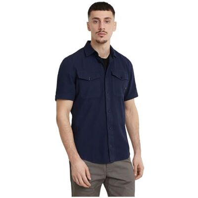 G-STAR RAW Marine Slim skjorta, Blå (Sartho Blue Gd D19751-d454-b597), XS G-STAR RAW Marine Slim skjorta, Blå (Sartho Blue Gd D19751-d454-b597), XS