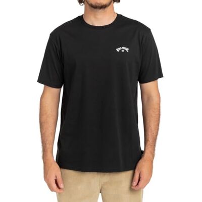 BILLABONG Arch Wave Kortärmad T-shirt Män M Svart BILLABONG Arch Wave Kortärmad T-shirt Män M Svart