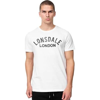 Lonsdale T-shirt Bradfield för män, Vit, L Lonsdale T-shirt Bradfield för män, Vit, L