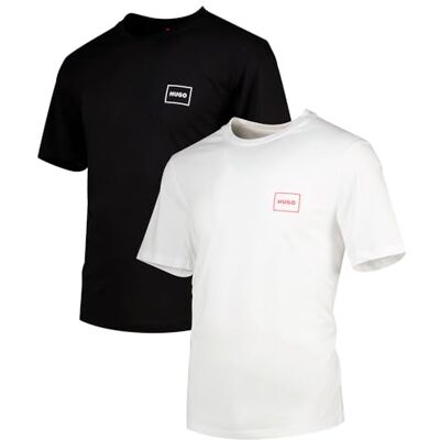 HUGO Dubbelpack T-shirt för män, Open Miscellaneous 960, M HUGO Dubbelpack T-shirt för män, Open Miscellaneous 960, M