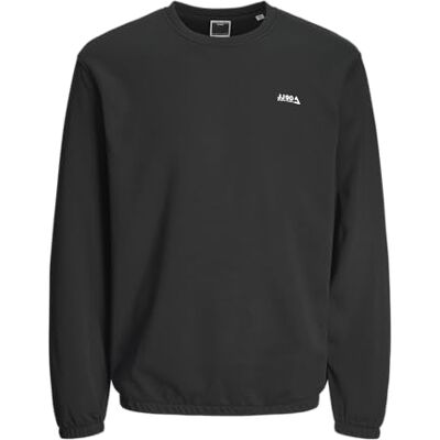 JACK & JONES JACK&JONES Jcobasic sweat crew neck, svart, M JACK & JONES JACK&JONES Jcobasic sweat crew neck, svart, M
