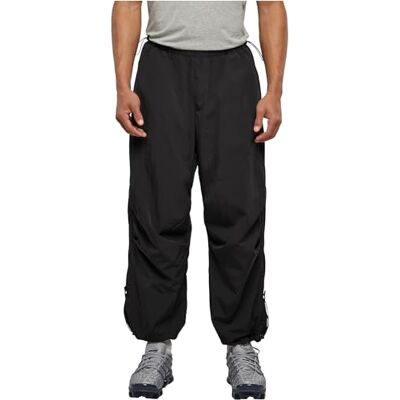Urban Classics herr nylon parachute byxor byxor, svart, XXL Urban Classics herr nylon parachute byxor byxor, svart, XXL
