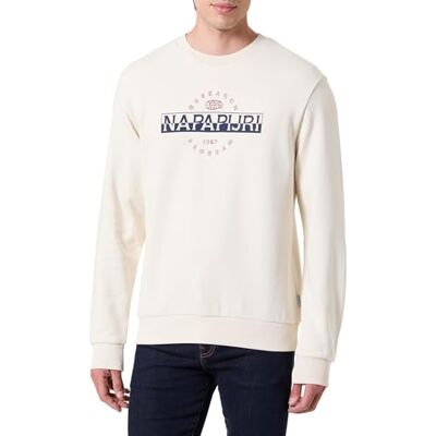 Napapijri Tröja med cream, Vit, L Napapijri Tröja med cream, Vit, L