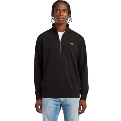 G-STAR RAW halvt blixtlås sweatshirt etikett märke G-STAR RAW halvt blixtlås sweatshirt etikett märke