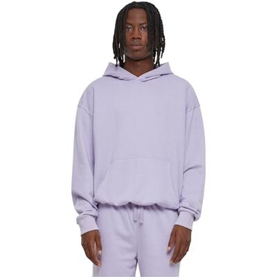 Urban Classics Light Terry Hoody Huvtröja för män, dustylilac, M Urban Classics Light Terry Hoody Huvtröja för män, dustylilac, M