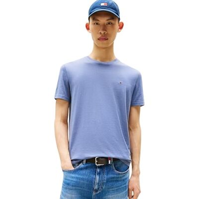 Tommy Jeans herr TJM XSLIM Jaspe HTR TEE EXT DM0DM20363 S/S t-shirt, grå (Blue Moment HTR), XS, Grå (Blue Moment Htr), XS Tommy Jeans herr TJM XSLIM Jaspe HTR TEE EXT DM0DM20363 S/S t-shirt, grå (Blue Moment HTR), XS, Grå (Blue Moment Htr), XS