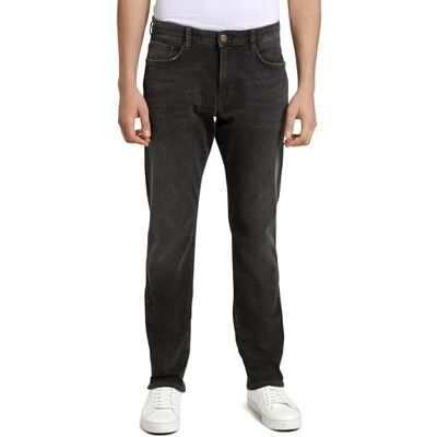 TOM TAILOR Herr marvin raka jeans 1021012, 10263 Black Stone Wash Denim, 29W / 32L TOM TAILOR Herr marvin raka jeans 1021012, 10263 Black Stone Wash Denim, 29W / 32L