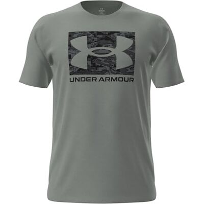 Under Armour UA ABC CAMO Boxed Logo SS Titan/Svart LG Under Armour UA ABC CAMO Boxed Logo SS Titan/Svart LG