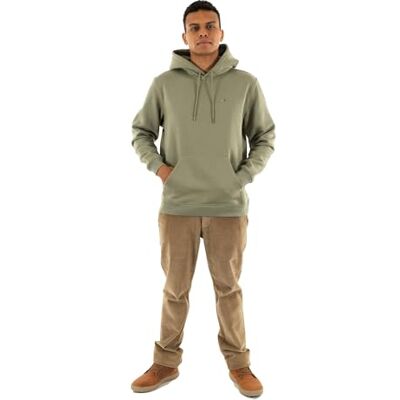 Tommy Jeans herr TJM REG S FLAG HOODIE DM0DM20742, grön, S, Grön (Utility Sage), S Tommy Jeans herr TJM REG S FLAG HOODIE DM0DM20742, grön, S, Grön (Utility Sage), S