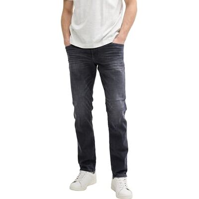 TOM TAILOR herrjeans Josh Regular Slim, 10220 – Used dark sten grå denim, 30W / 30L TOM TAILOR herrjeans Josh Regular Slim, 10220 – Used dark sten grå denim, 30W / 30L