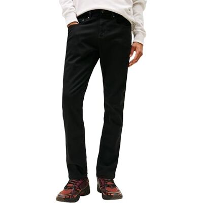 Tommy Jeans herr Scanton Slim DH4288 DM0DM207071BZ036 slim, denim (denim svart), 3638, Denim (denim svart), 36W x 38L Tommy Jeans herr Scanton Slim DH4288 DM0DM207071BZ036 slim, denim (denim svart), 3638, Denim (denim svart), 36W x 38L
