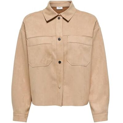 JDY julle L/S falsk mocka skjorta JRS Noos julle L/S falsk mocka skjorta JRS Noos (1-pack), Whitecap grå, XL JDY julle L/S falsk mocka skjorta JRS Noos julle L/S falsk mocka skjorta JRS Noos (1-pack), Whitecap grå, XL