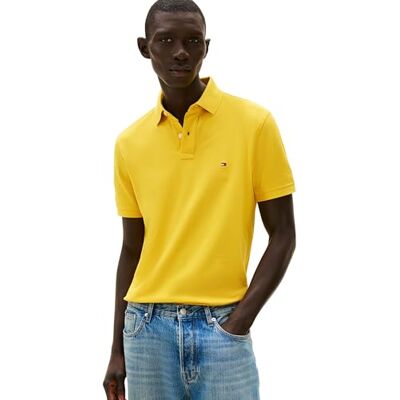 Tommy Hilfiger herr 1985 Regular Polo Mw0Mw17770, gul, XL Tommy Hilfiger herr 1985 Regular Polo Mw0Mw17770, gul, XL