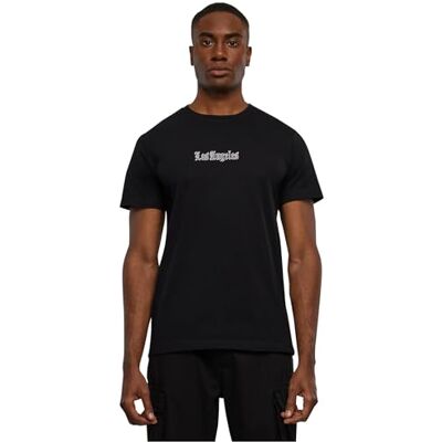 herr Los Angeles EMB Tee XS svart, svart, XS herr Los Angeles EMB Tee XS svart, svart, XS