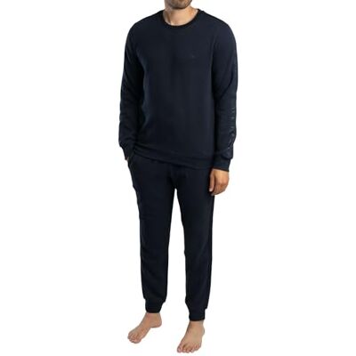 Giorgio Armani MAN'S BASIC Frotté LOUNGEWEAR TRACKSUIT BLÅ M, BLÅ, M Giorgio Armani MAN'S BASIC Frotté LOUNGEWEAR TRACKSUIT BLÅ M, BLÅ, M