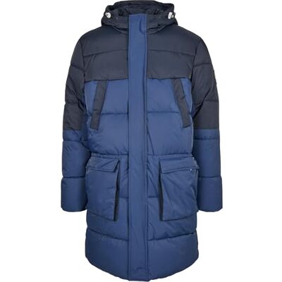 Urban Classics Herr buffert parkas jackor, Mörkblå/midnattmarinblå, S Urban Classics Herr buffert parkas jackor, Mörkblå/midnattmarinblå, S