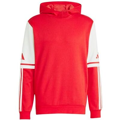 adidas herr Squadra25 Sweat Hoody Sweatshirt, team power red 2/white, M adidas herr Squadra25 Sweat Hoody Sweatshirt, team power red 2/white, M