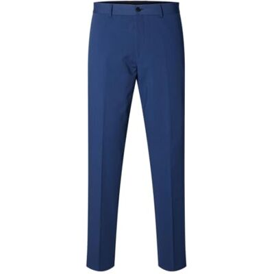 SELECTED HOMME SELETED HOMME Herr Slhslim-Liam TRS Flex Noos kostymbyxor, Blåa djup, 54 SE SELECTED HOMME SELETED HOMME Herr Slhslim-Liam TRS Flex Noos kostymbyxor, Blåa djup, 54 SE