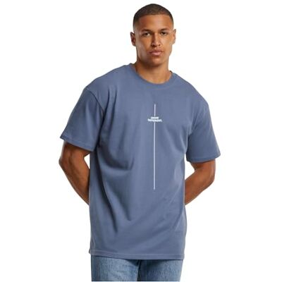 MERCHCODE T-shirt för män, 100% bomull, vintage, blå, 5XL, Vintageblue, 5XL MERCHCODE T-shirt för män, 100% bomull, vintage, blå, 5XL, Vintageblue, 5XL