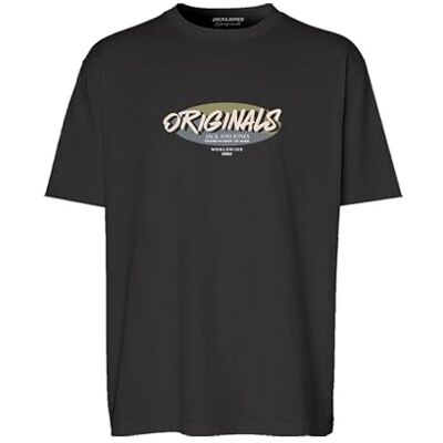JACK & JONES Jorvarenna Tee Ss Crew Neck Fst, svart, M JACK & JONES Jorvarenna Tee Ss Crew Neck Fst, svart, M