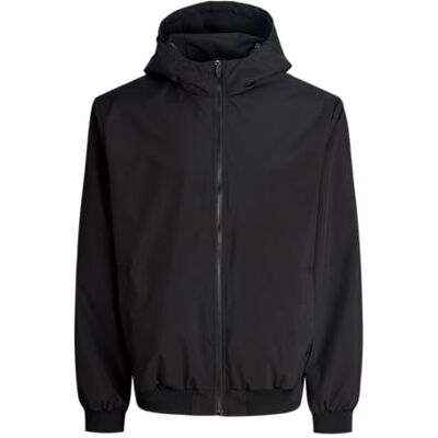 JACK & JONES Jjecharge Light Jacket Hood Noos, svart, L JACK & JONES Jjecharge Light Jacket Hood Noos, svart, L
