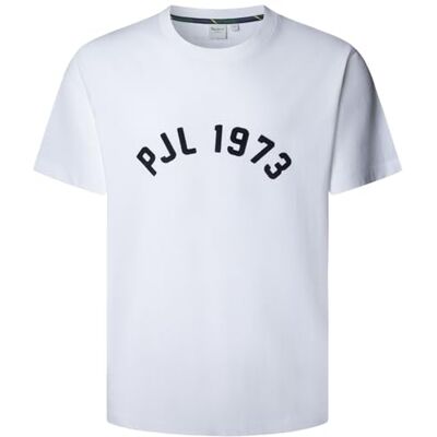Pepe Jeans herr Maverick T-Shirt, vit (vit), S, Vit (vit), S Pepe Jeans herr Maverick T-Shirt, vit (vit), S, Vit (vit), S
