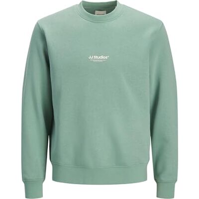 JACK & JONES Jjesoho Sweat Crew Neck Noos, Mineralblå, L JACK & JONES Jjesoho Sweat Crew Neck Noos, Mineralblå, L
