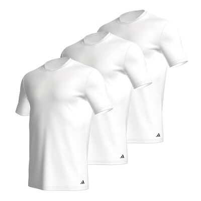 adidas herr Herren Unterwäsche Crew Neck Shirt (3pk) Active Core Cotton Undertröja adidas herr Herren Unterwäsche Crew Neck Shirt (3pk) Active Core Cotton Undertröja