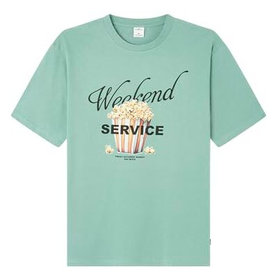 Springfield T-shirt för män, Gran grön, L Springfield T-shirt för män, Gran grön, L