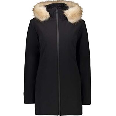 CMP Parka Softshell vadderad Med Eco Fur Jacka Kvinnor CMP Parka Softshell vadderad Med Eco Fur Jacka Kvinnor