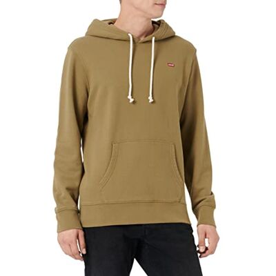 Levi's Herr ny original huvtröja sweatshirt, martinioliv, M Levi's Herr ny original huvtröja sweatshirt, martinioliv, M