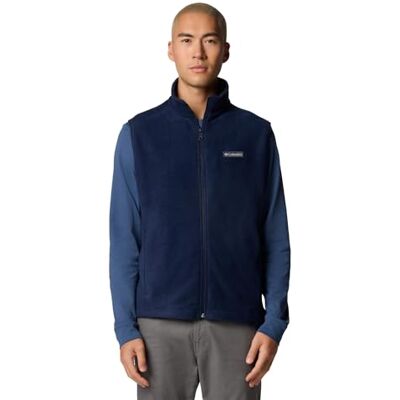 Columbia För Män Steens Mountain väst Fleeceväst, Marinblå (Collegiate Navy), L Columbia För Män Steens Mountain väst Fleeceväst, Marinblå (Collegiate Navy), L