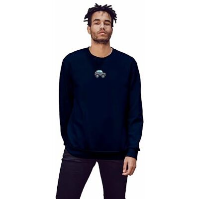 Green Fish Sweatshirt herr, Blå, M Green Fish Sweatshirt herr, Blå, M