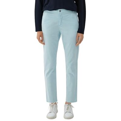 s.Oliver Avslappnade chinos: fincord chinos, blå, 40 s.Oliver Avslappnade chinos: fincord chinos, blå, 40