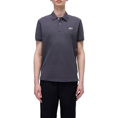 Napapijri Eruggy Kortärmad Pikétröja Mörkgrå Storlek 3XL, vulkan, 3XL Napapijri Eruggy Kortärmad Pikétröja Mörkgrå Storlek 3XL, vulkan, 3XL