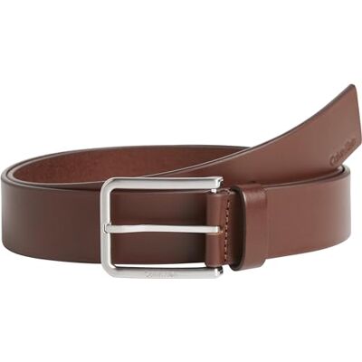 Calvin mäns värme 35 mm K50K509195 bälten, mörk solbränna, 120, Brun, 120 Calvin mäns värme 35 mm K50K509195 bälten, mörk solbränna, 120, Brun, 120