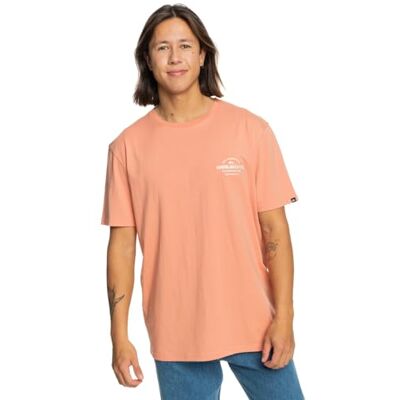 Quiksilver t-shirt herr rosa XS Quiksilver t-shirt herr rosa XS