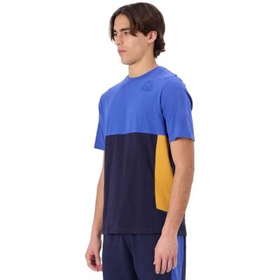 Kappa Herr Grimone T-shirt, Blå, Storlek L Kappa Herr Grimone T-shirt, Blå, Storlek L