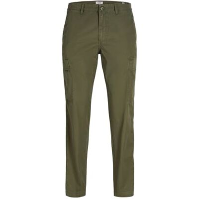 JJ REBEL Pant Jrebcarlos Cory Noos cargobyxor byxor, olivgrön, 36W/32L herr JJ REBEL Pant Jrebcarlos Cory Noos cargobyxor byxor, olivgrön, 36W/32L herr