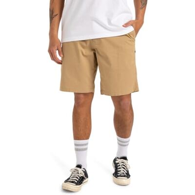 Quiksilver shorts MW Chino rak herr brun 38, Khaki, 38W Quiksilver shorts MW Chino rak herr brun 38, Khaki, 38W