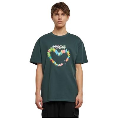 Tee herr utan krage t-shirt, grön, S, Flaskgrön, S Tee herr utan krage t-shirt, grön, S, Flaskgrön, S