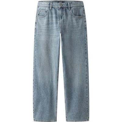 Lmtd Nlmbex DNM R Lc extra lös byxa, Ljusblå denim, 152 Lmtd Nlmbex DNM R Lc extra lös byxa, Ljusblå denim, 152