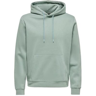 Only & Sons Huvtröja för män ONSCONNOR sweatshirt, Chinois grön, S Only & Sons Huvtröja för män ONSCONNOR sweatshirt, Chinois grön, S